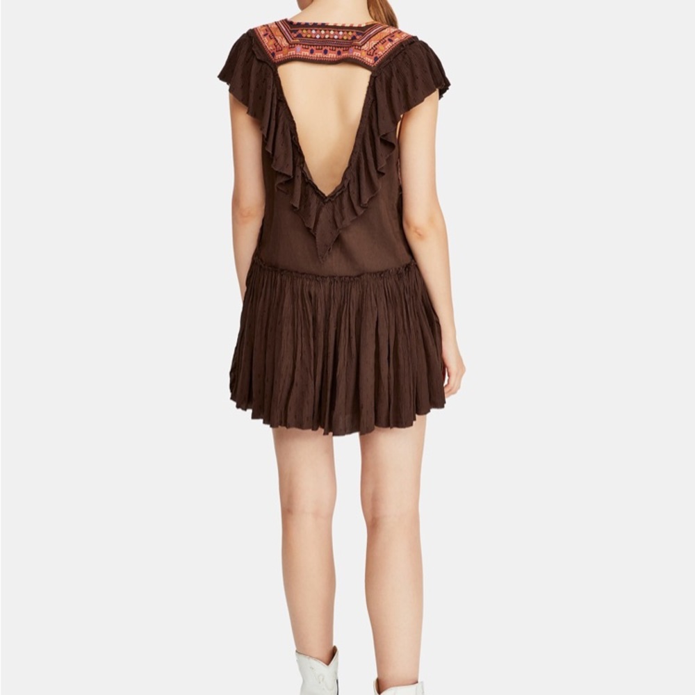 Free People “Day Glow” Mini Dress - Picture 4 of 8